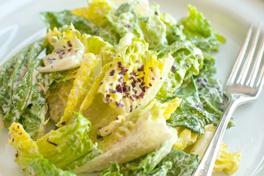 Caesar Salad (Raw Vegan)