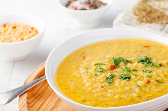 Curried Lentil Soup (Raw Vegan)