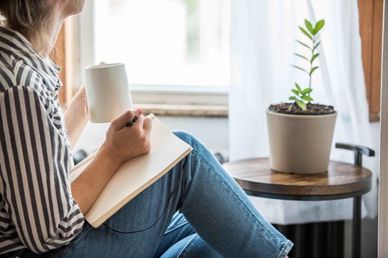 Writing At Table