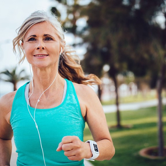 Woman Running