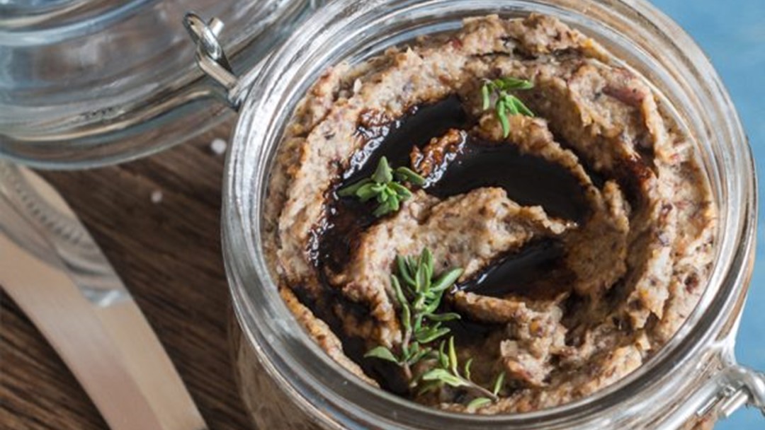 Mushroom Nut Pâté (Vegan)